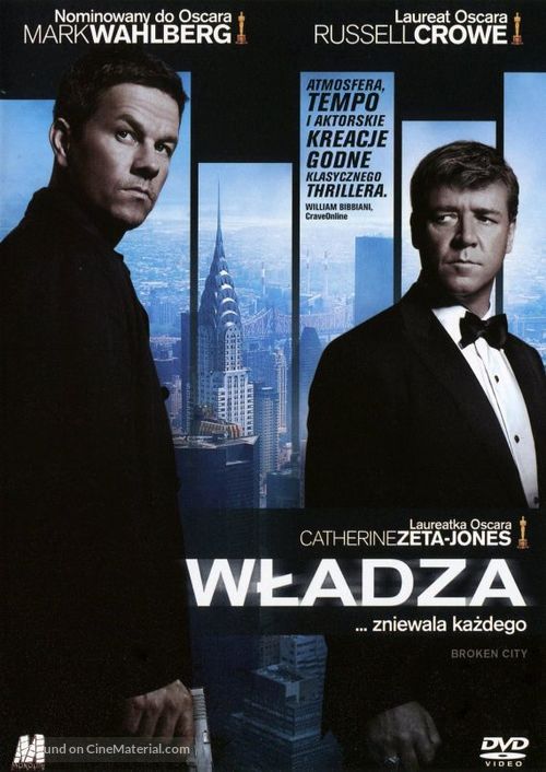 Broken City - Polish DVD movie cover