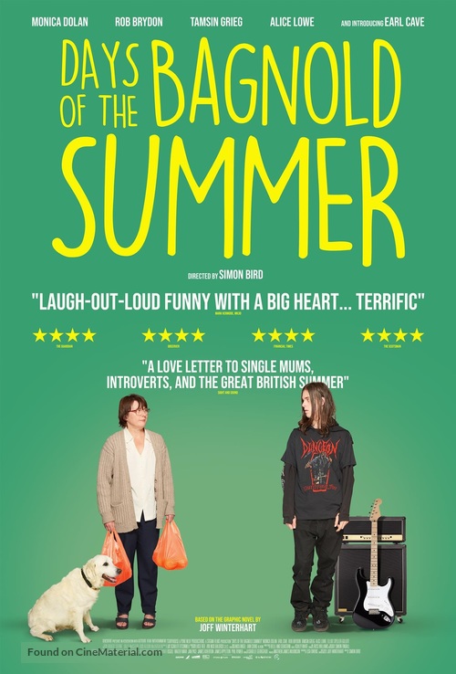 Days of the Bagnold Summer - New Zealand Movie Poster