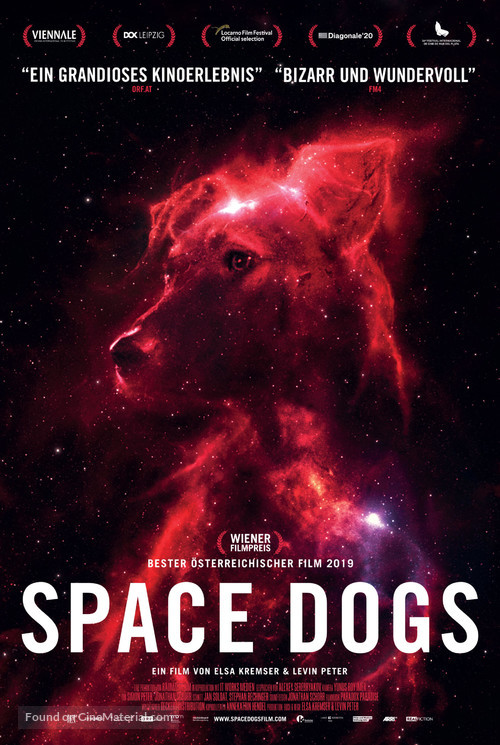 Space Dogs - German Movie Poster