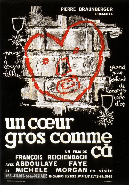 Un coeur gros comme &ccedil;a - French Movie Poster
