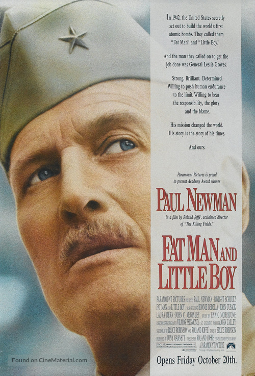 Fat Man and Little Boy - Movie Poster