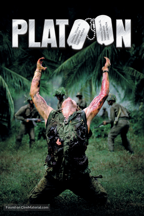 Platoon - DVD movie cover