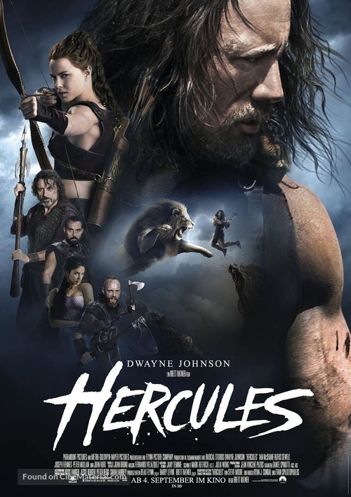 Hercules - German Movie Poster