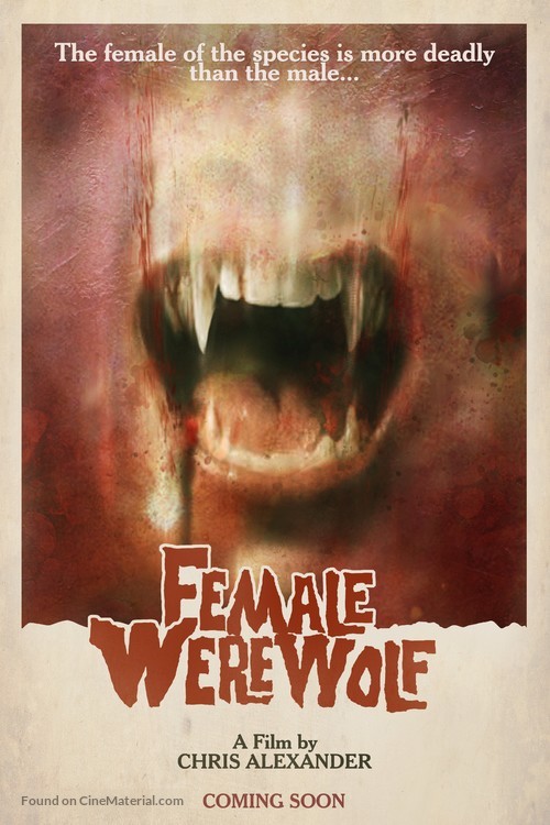Female Werewolf - Movie Poster
