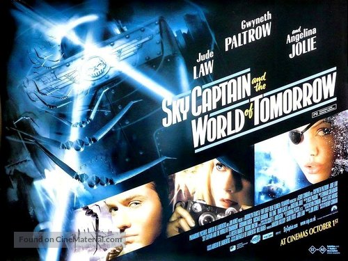 Sky Captain And The World Of Tomorrow - British Movie Poster