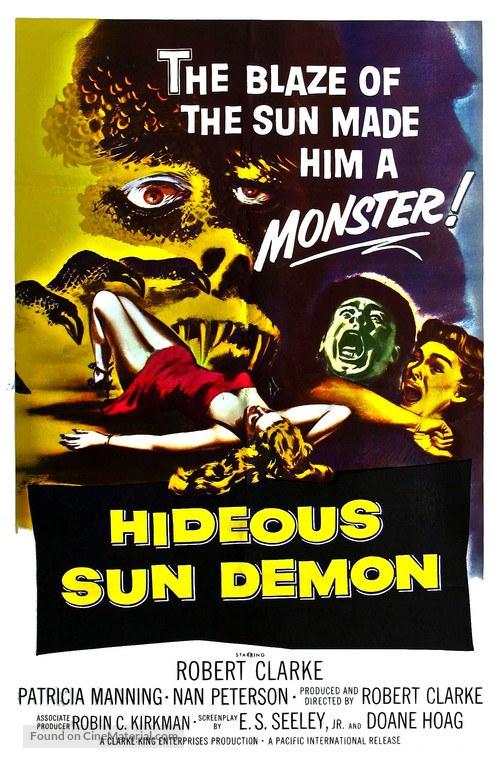 The Hideous Sun Demon - Movie Poster