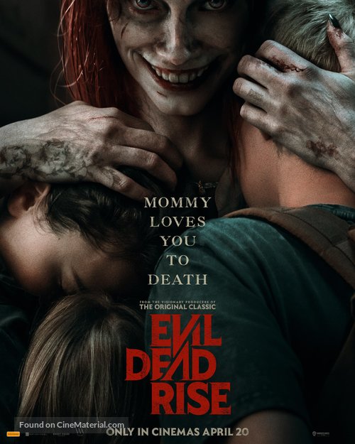 Evil Dead Rise - Australian Movie Poster