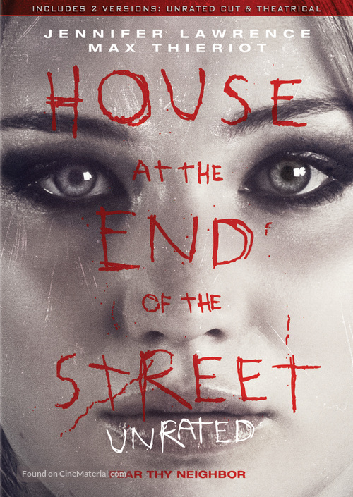 House at the End of the Street - DVD movie cover