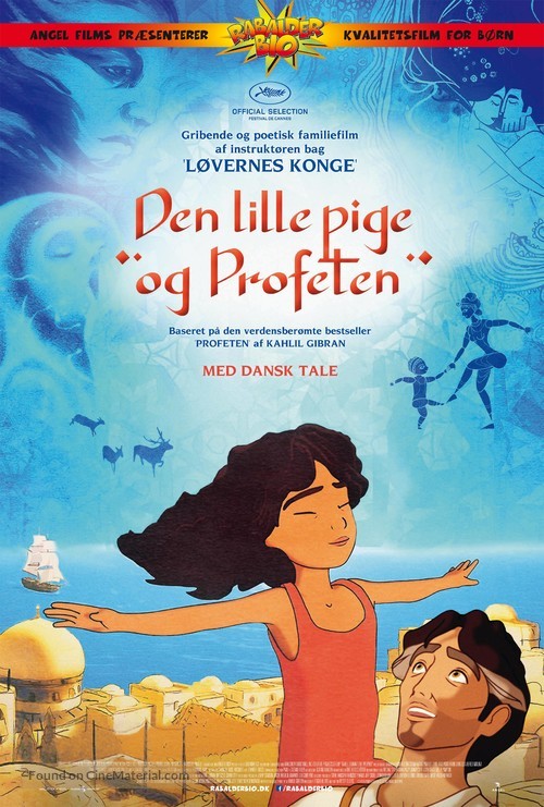 Kahlil Gibran&#039;s The Prophet - Danish Movie Poster