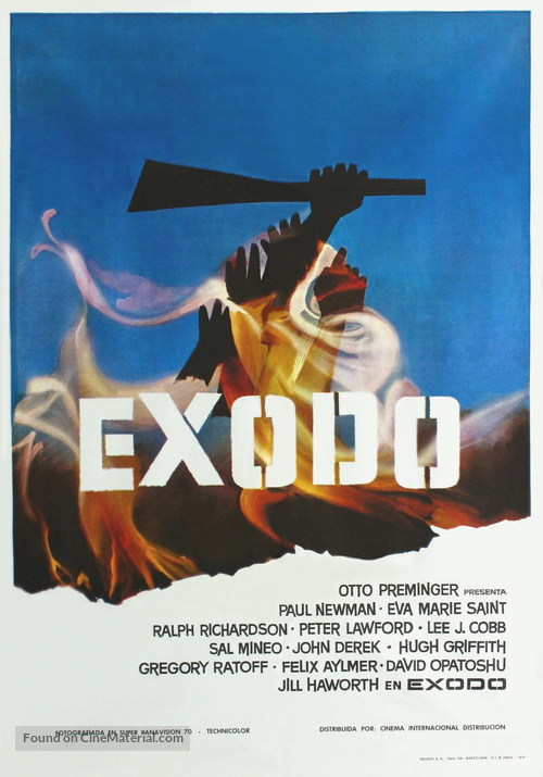 Exodus - Spanish Movie Poster