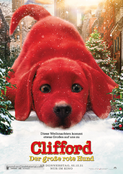 Clifford the Big Red Dog - German Movie Poster