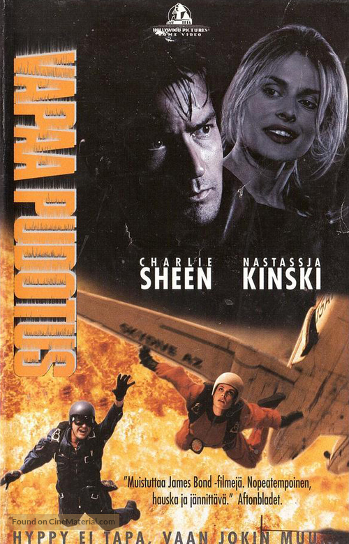 Terminal Velocity - Finnish VHS movie cover