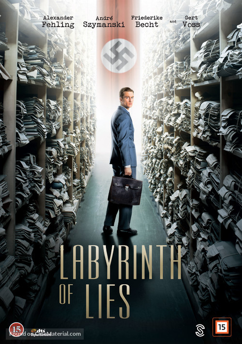 Im Labyrinth des Schweigens - Danish Movie Cover