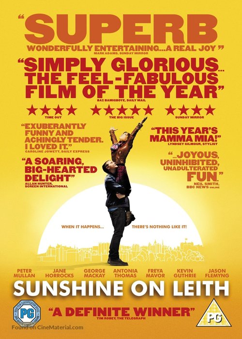 Sunshine on Leith - British DVD movie cover