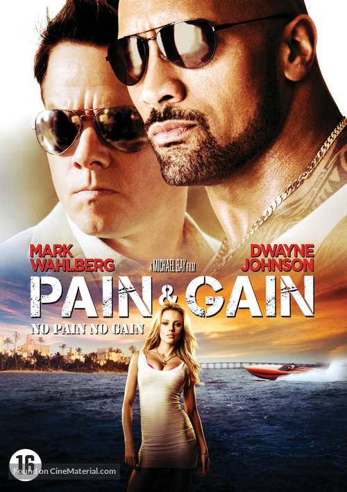 Pain &amp; Gain - Dutch DVD movie cover