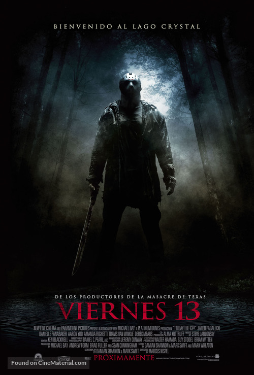 Friday the 13th - Spanish Movie Poster
