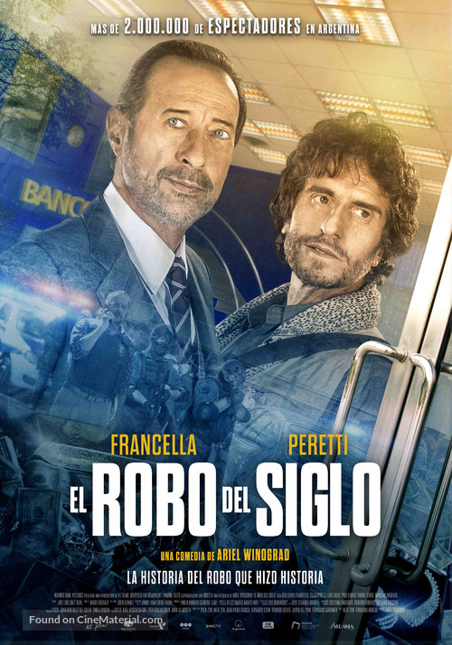 El robo del siglo - Spanish Movie Poster