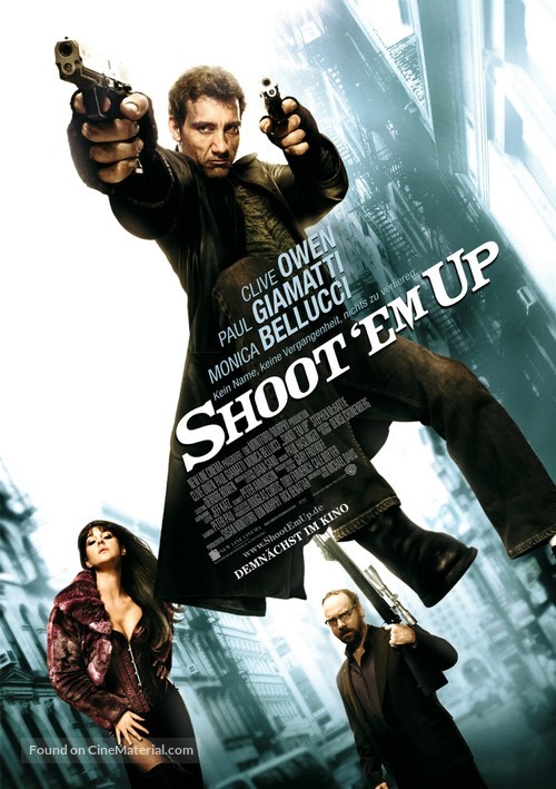 Shoot &#039;Em Up - German Movie Poster