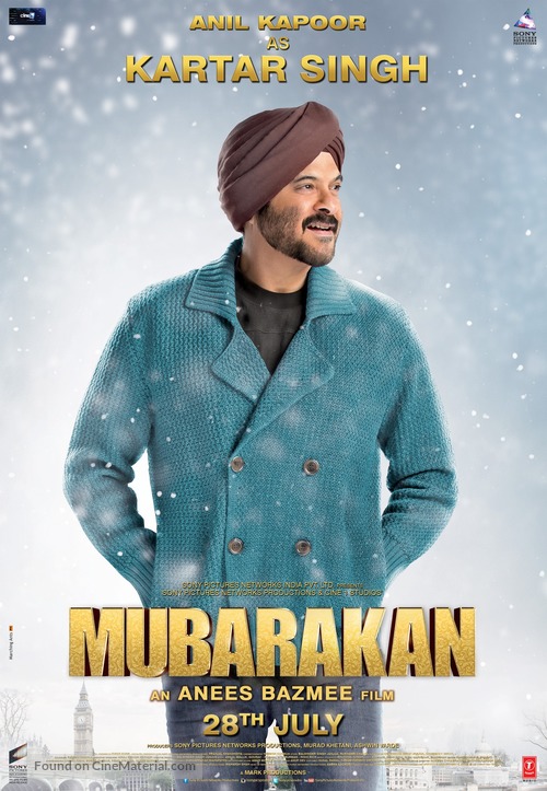 Mubarakan - Indian poster