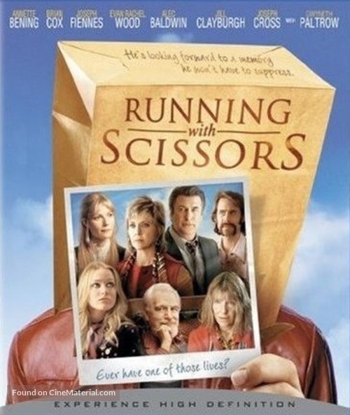 Running with Scissors - Blu-Ray movie cover