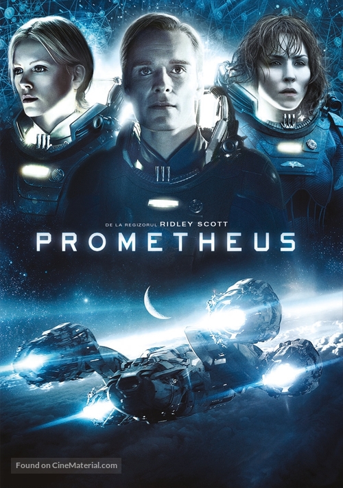 Prometheus - Romanian DVD movie cover