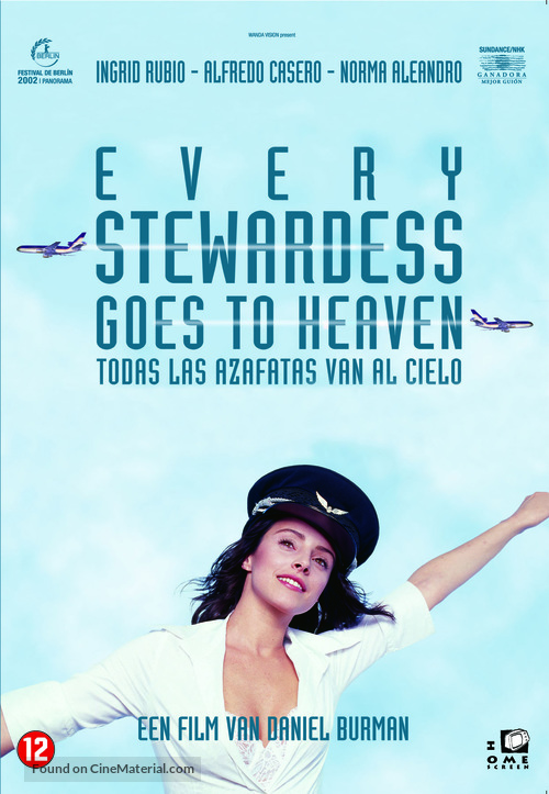 Todas las azafatas van al cielo - Dutch DVD movie cover