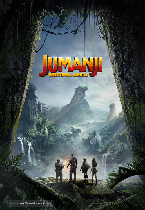 Jumanji: Welcome to the Jungle - Movie Cover