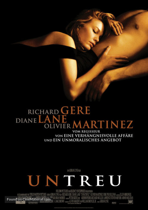 Unfaithful - German Movie Poster