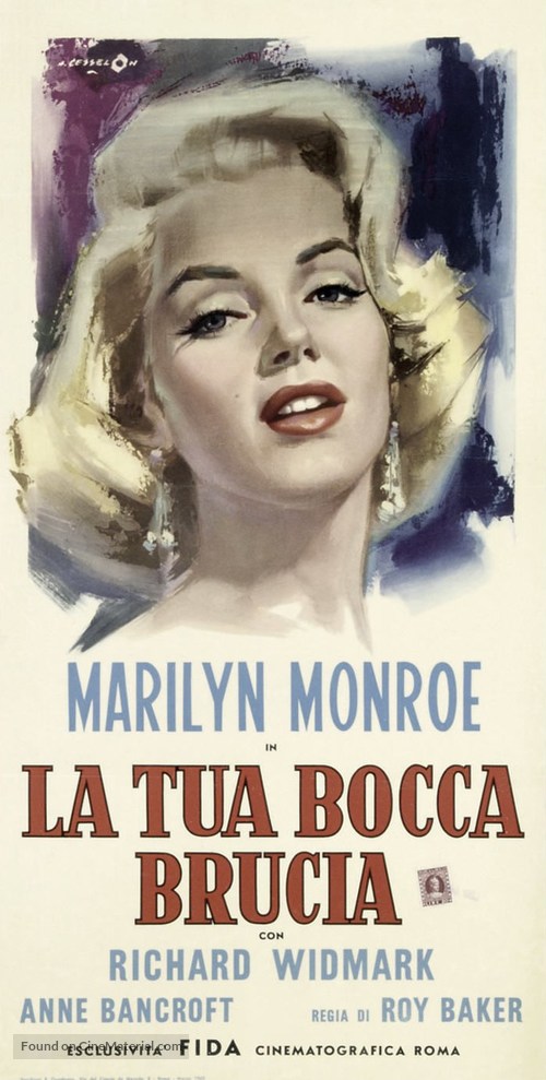 Don&#039;t Bother to Knock - Italian Movie Poster