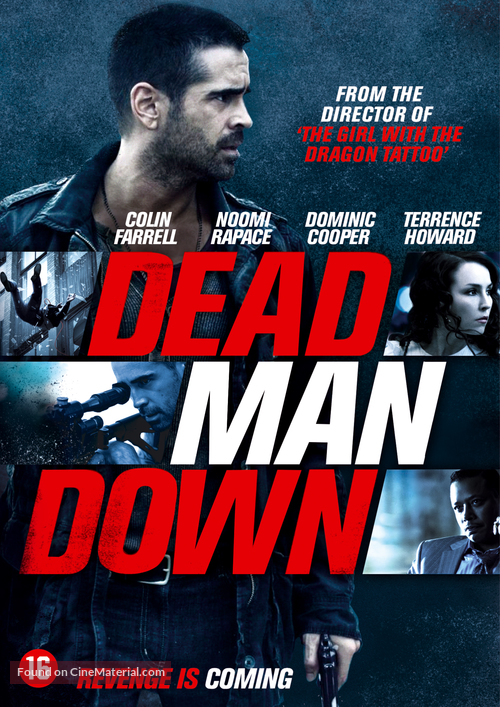 Dead Man Down - Dutch DVD movie cover