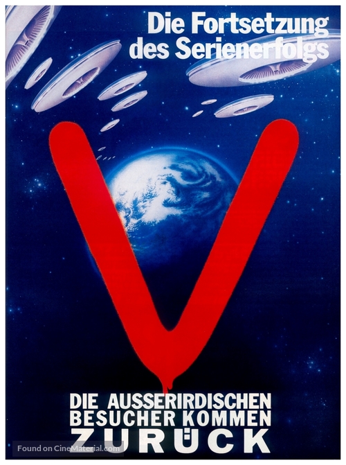 &quot;V&quot; - German Movie Poster