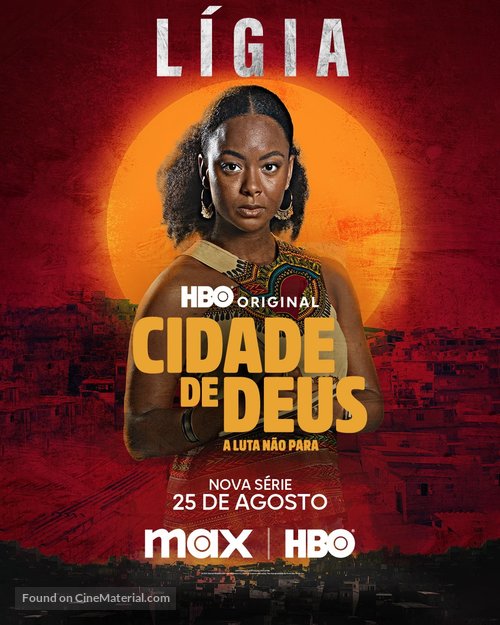 &quot;Cidade de Deus: A Luta N&atilde;o Para&quot; - Brazilian Movie Poster