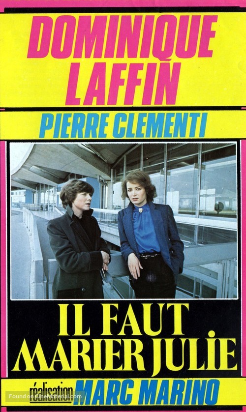 Il faut marier Julie - French VHS movie cover