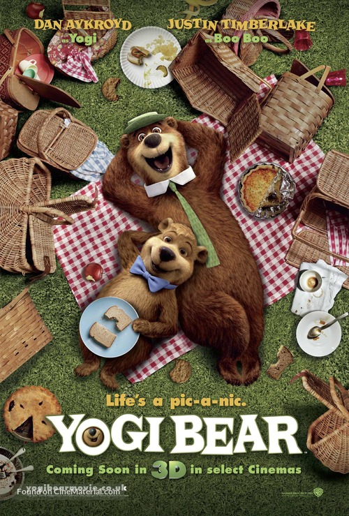 Yogi Bear - British Movie Poster