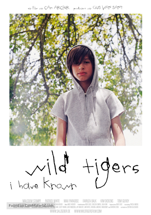 Wild Tigers I Have Known - German poster