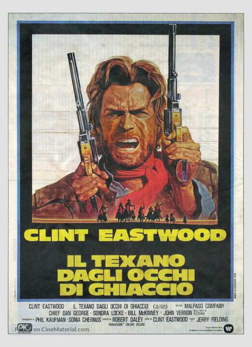 The Outlaw Josey Wales - Italian Movie Poster