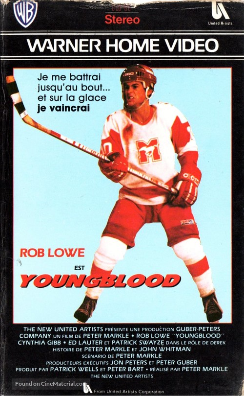 Youngblood - French VHS movie cover