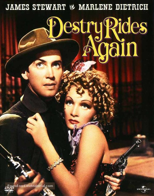 Destry Rides Again - DVD movie cover