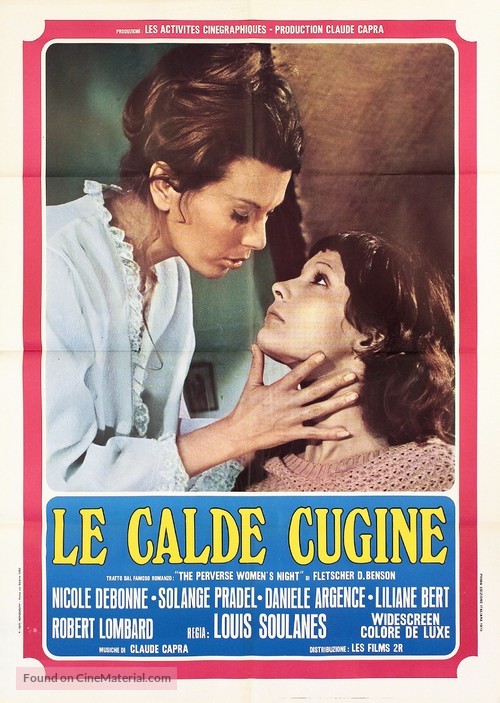 Les cousines - Italian Movie Poster