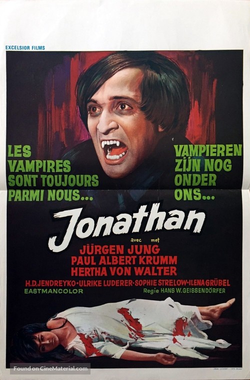 Jonathan - Belgian Movie Poster