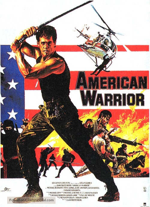 American Ninja - French Movie Poster