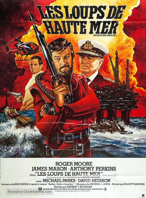 North Sea Hijack - French Movie Poster