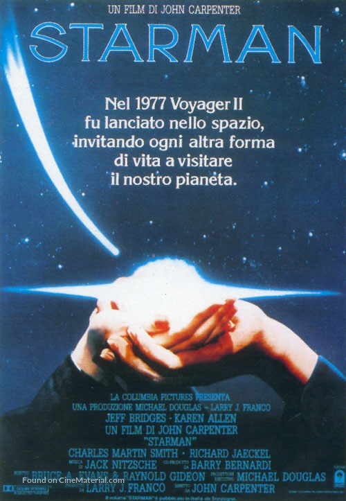 Starman - Italian Movie Poster