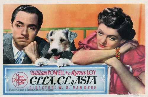 After the Thin Man - Spanish Movie Poster