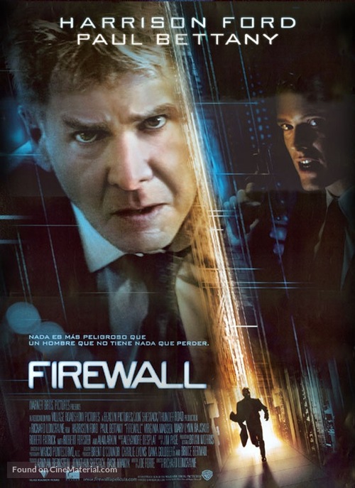 Firewall - Mexican Movie Poster