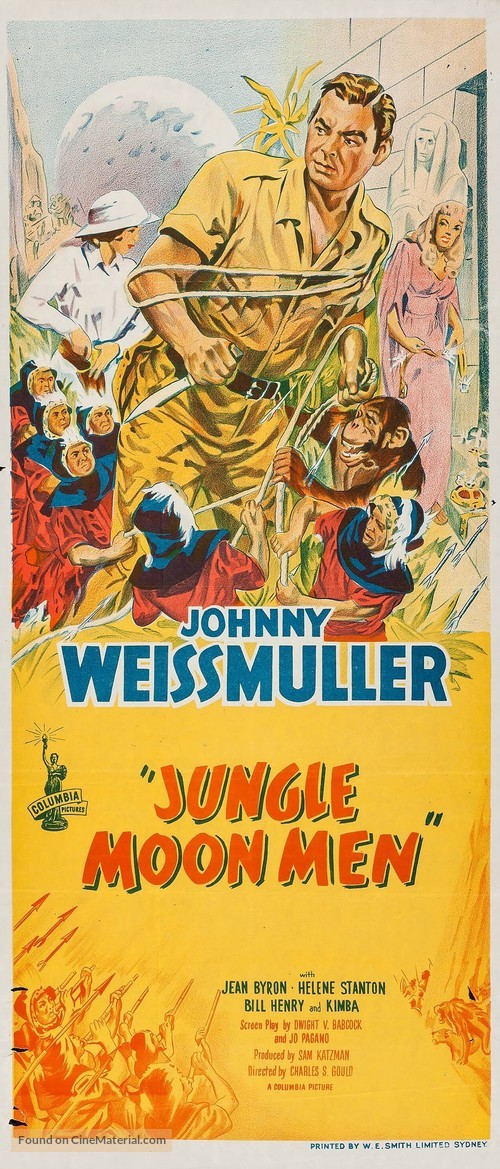 Jungle Moon Men - Australian Movie Poster