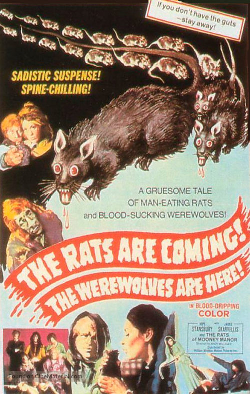 The Rats Are Coming! The Werewolves Are Here! - Movie Poster