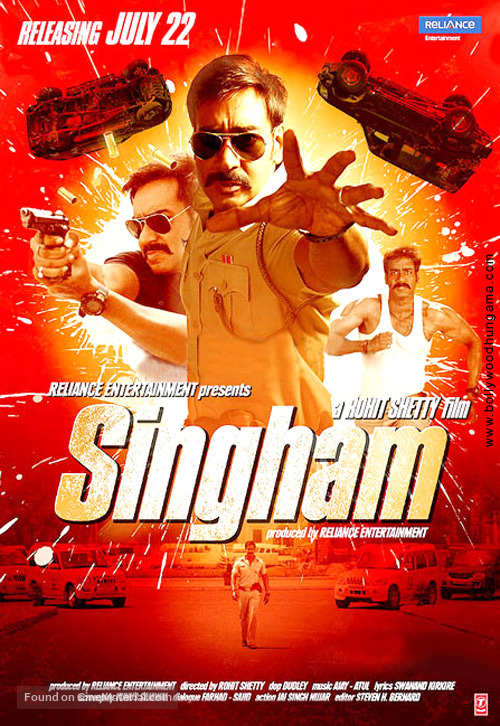 Singham - Indian Movie Poster