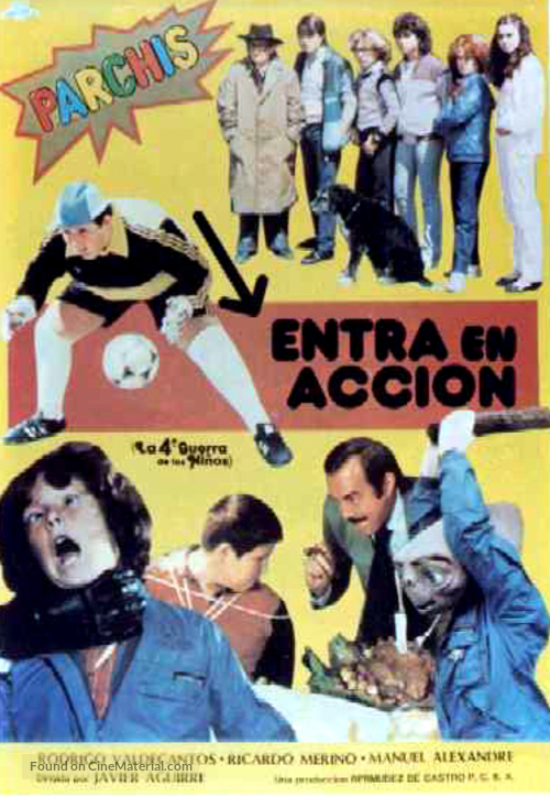 Parch&iacute;s entra en acci&oacute;n - Argentinian Theatrical movie poster