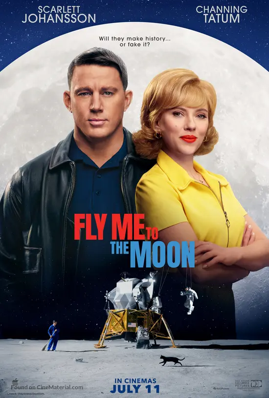 Fly Me to the Moon - New Zealand Movie Poster